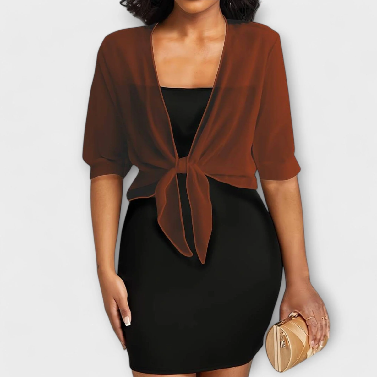 Olivia - Blusa con Frente Abierto