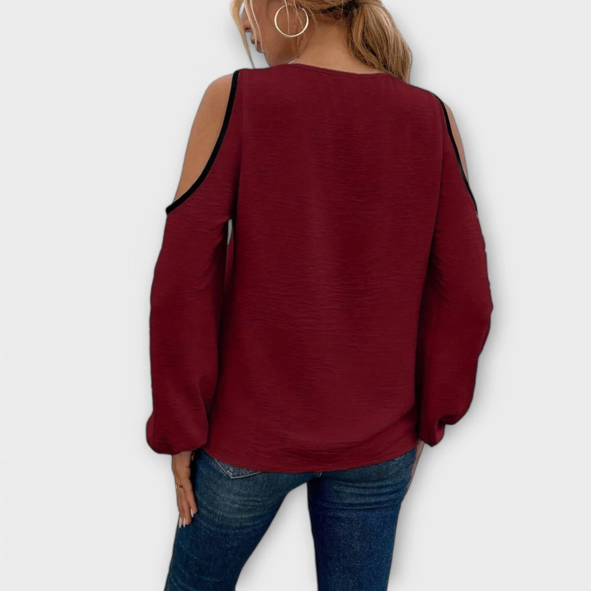 Blusa Moderna con Estampado de Leopardo