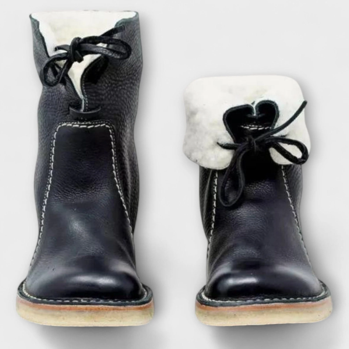 Botas impermeables con forro de lana
