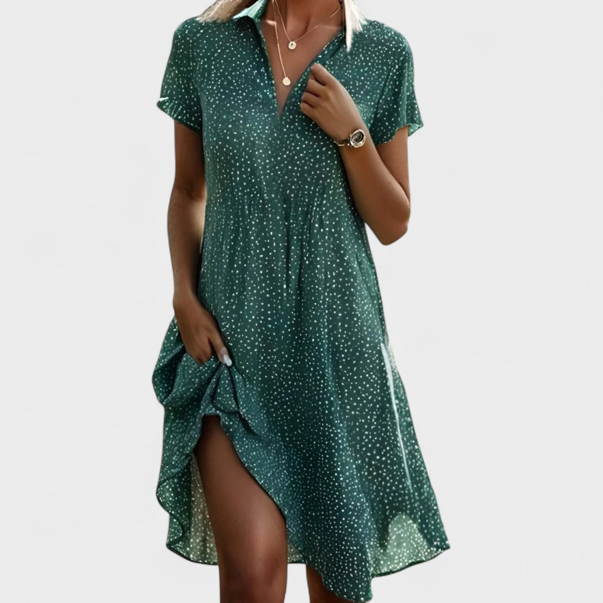 Elia - Robe midi élégante