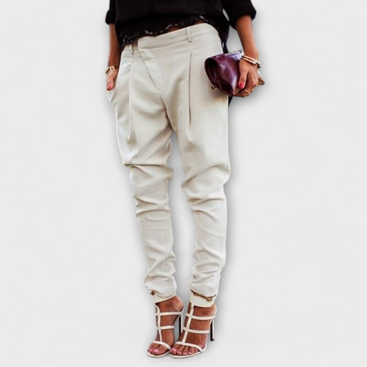 Mira – Pantalón de cintura alta elegante