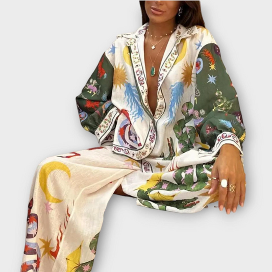 Stella - Elegante Conjunto de Dos Piezas para Mujer