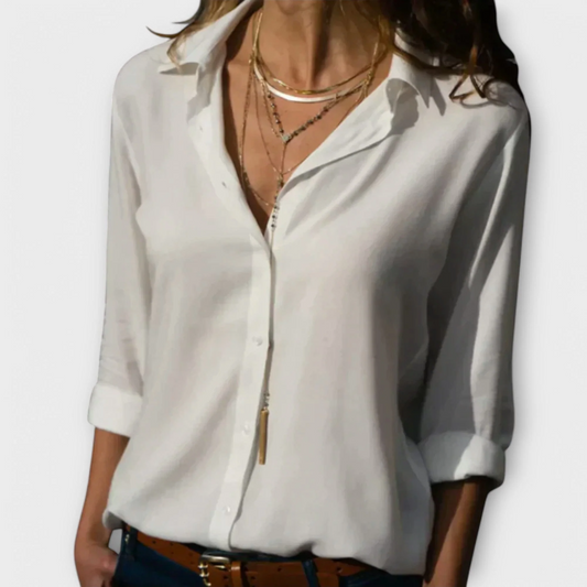 Elara - Blusa de Chiffon