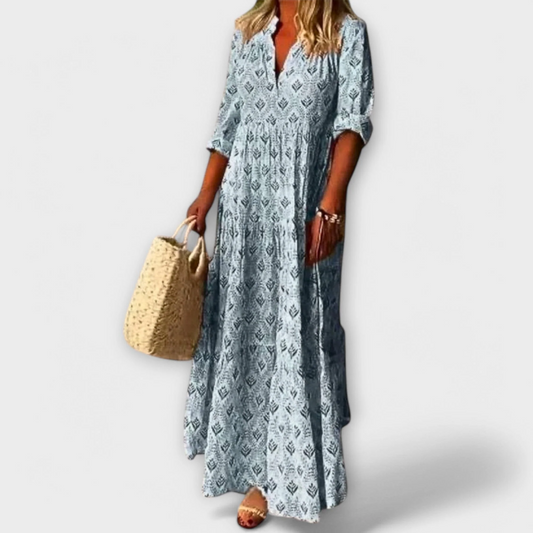 Sera – Elegante y cómoda vestido largo de primavera