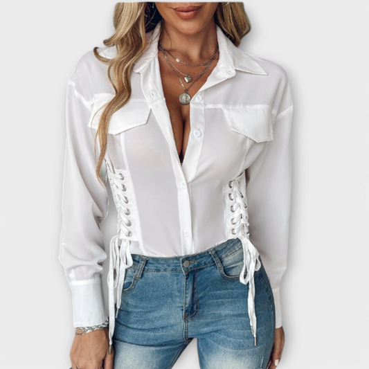 Natalie - Blusa de Manga Larga