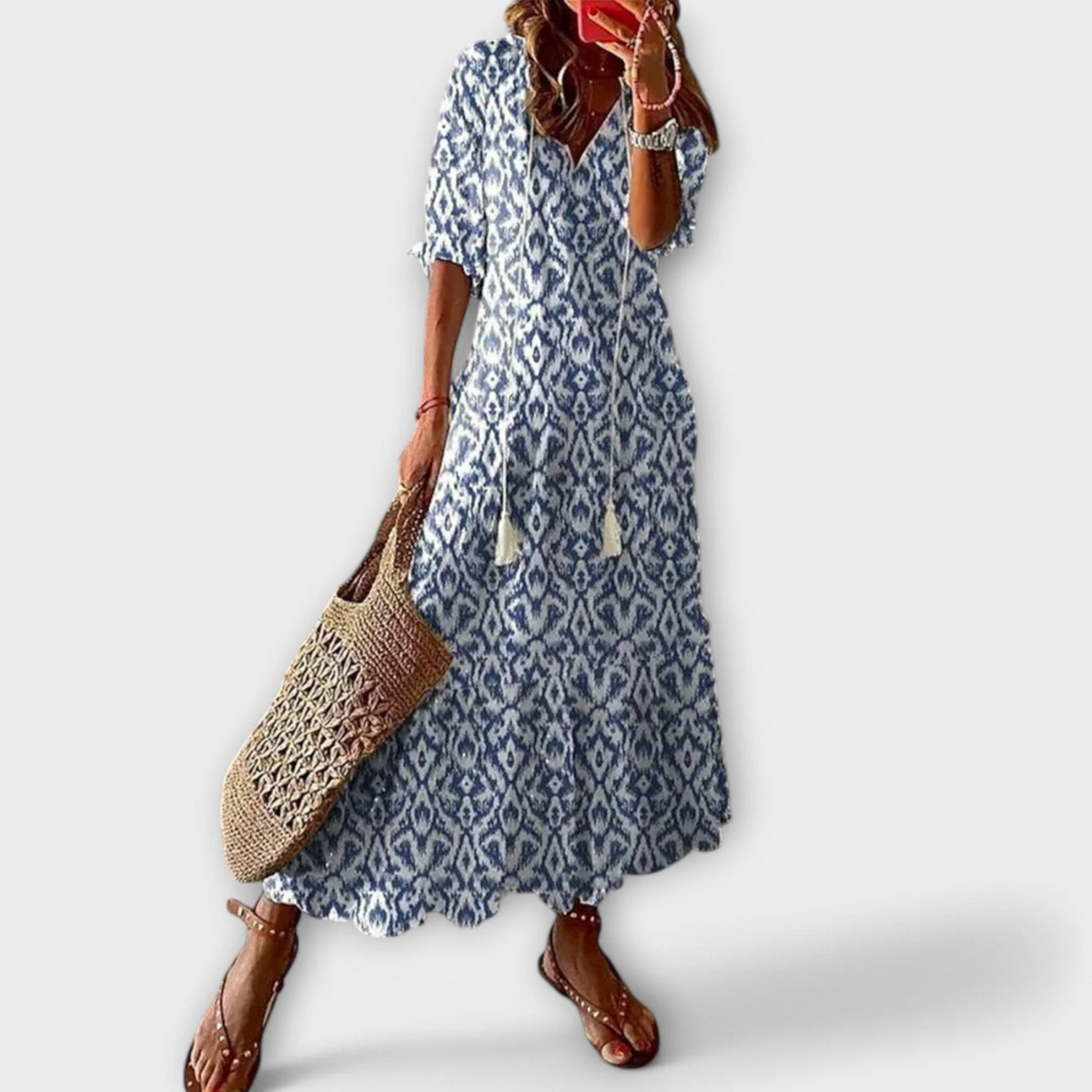 Bettina – Vestido largo bohemio