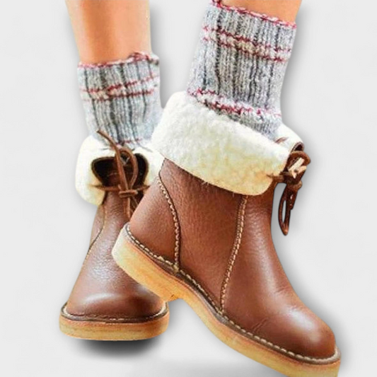 Botas impermeables con forro de lana
