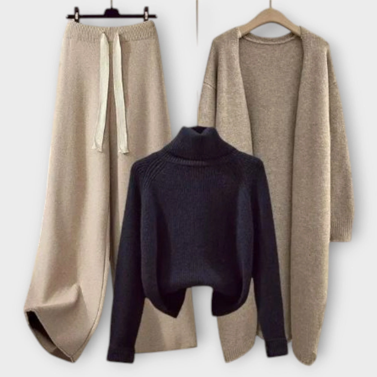 Flair. – Conjunto Casual de 3 Piezas