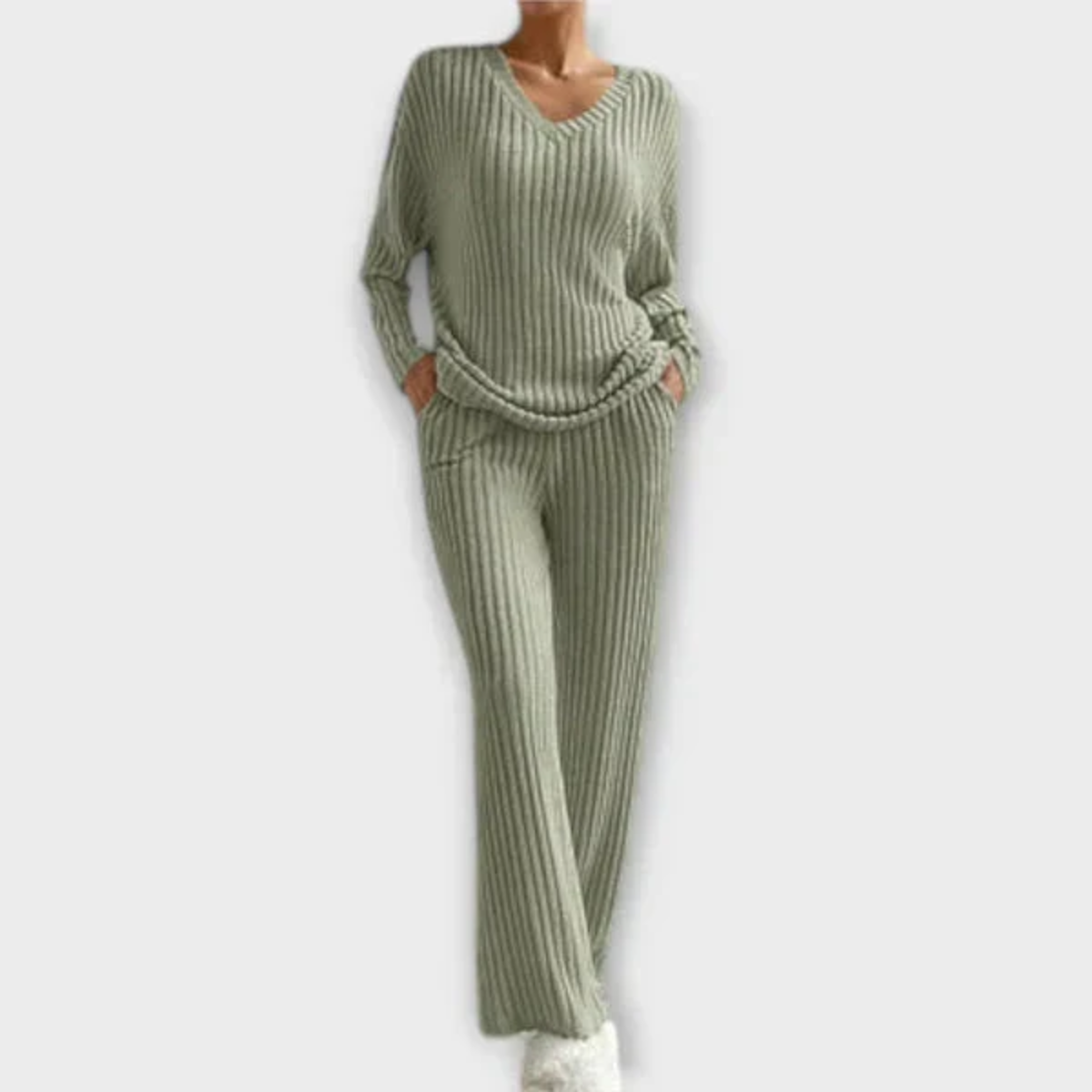 Conjunto de Lounge Acanalado