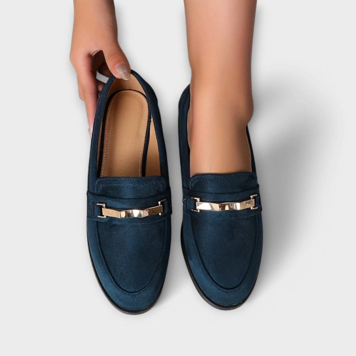 Mocasín de franela