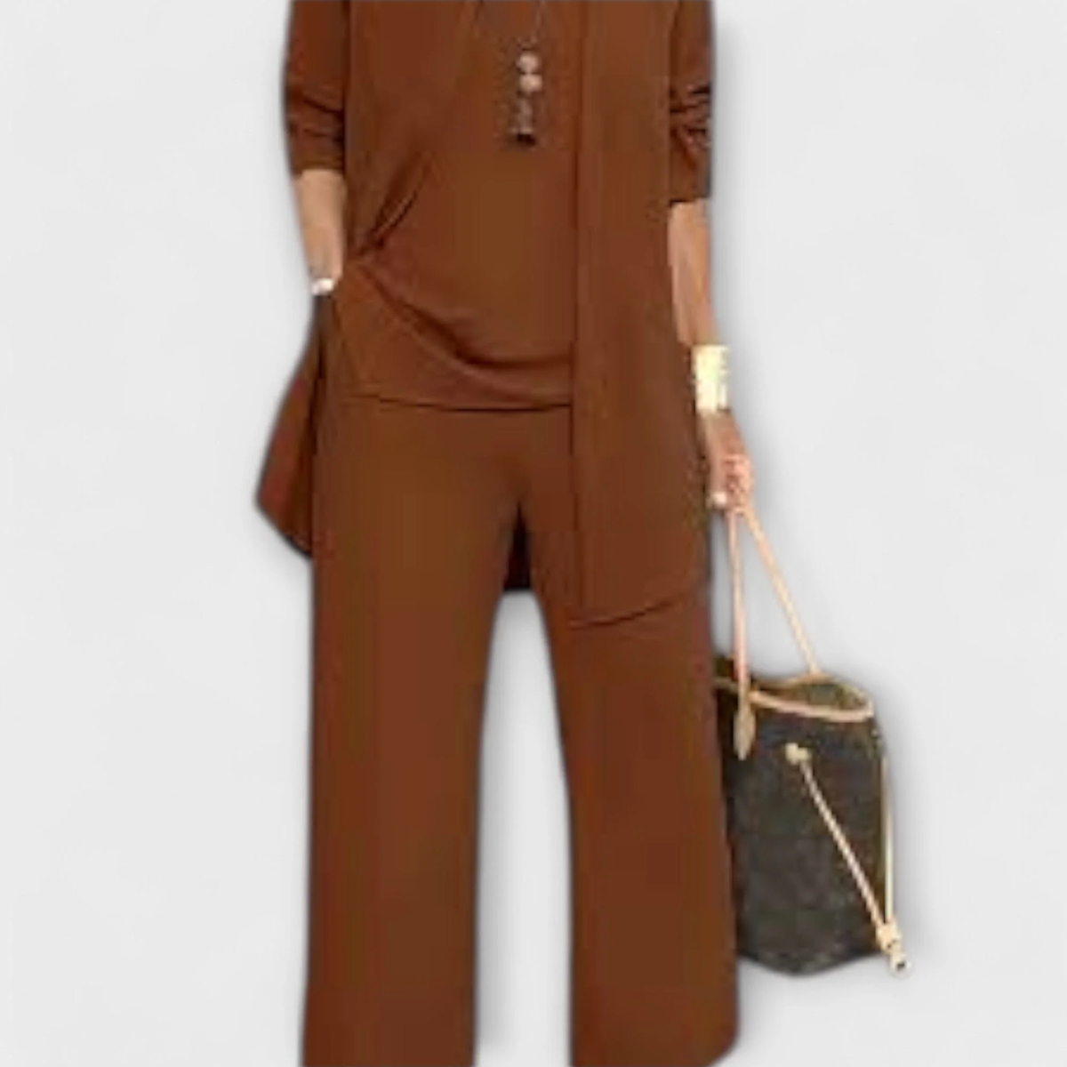 Sophia - Conjunto Casual de Tres Piezas